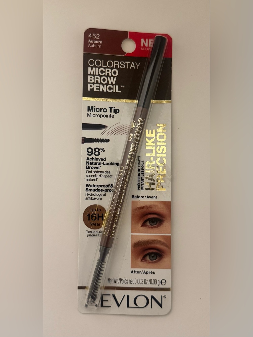 REVLON ColorStay Micro Brow Pencil - Auburn